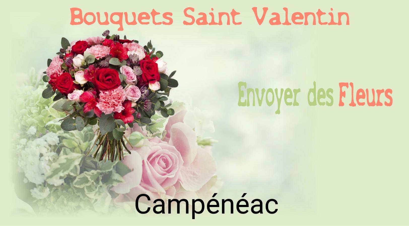 Roses de Saint-Valentin livrées à Campénéac